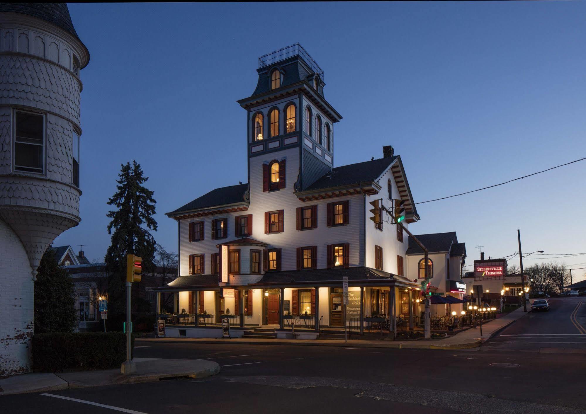 Washington House Hotel Sellersville Exterior foto
